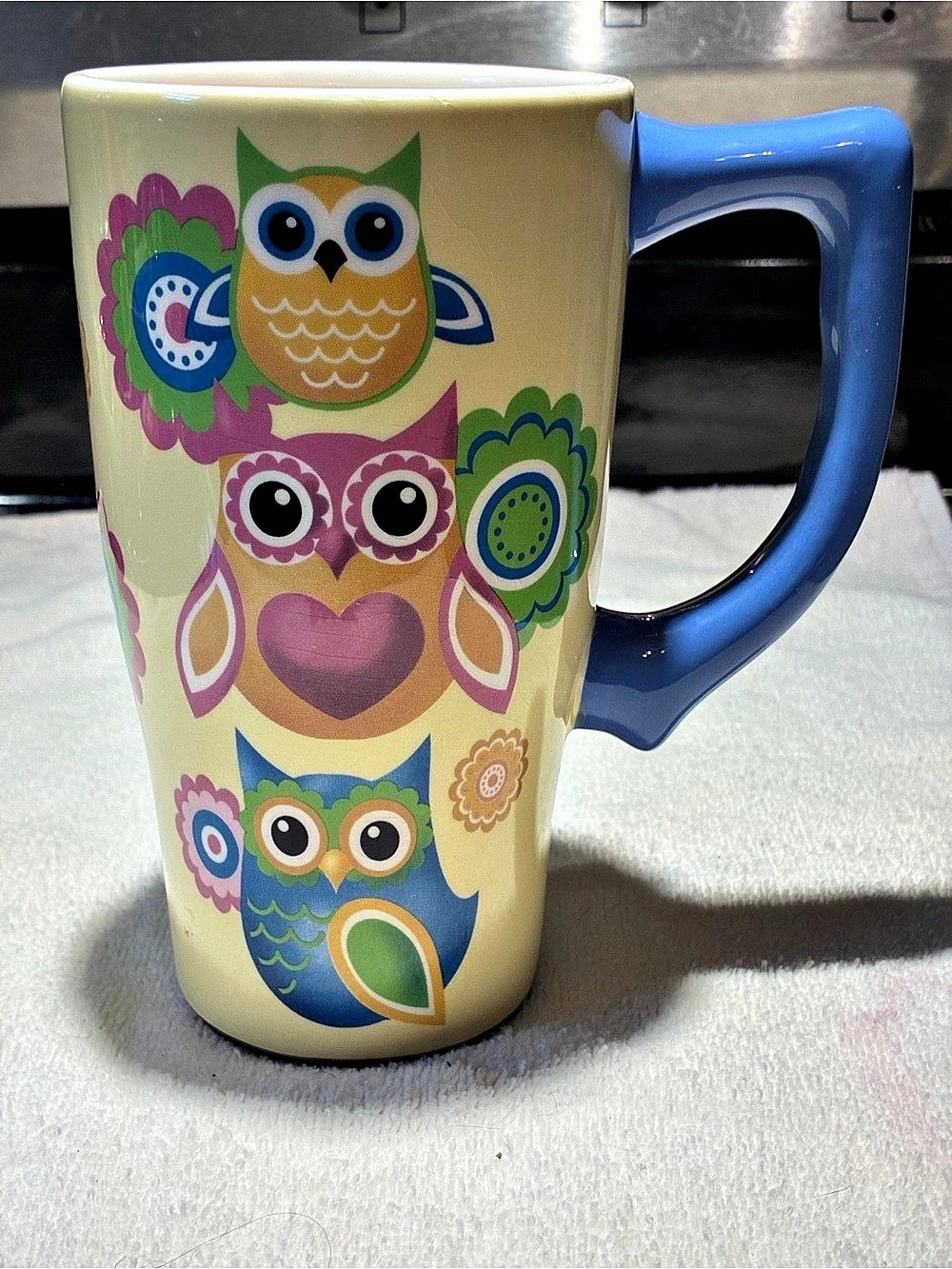 Spoontiques Owls Ceramic Mug 18 oz